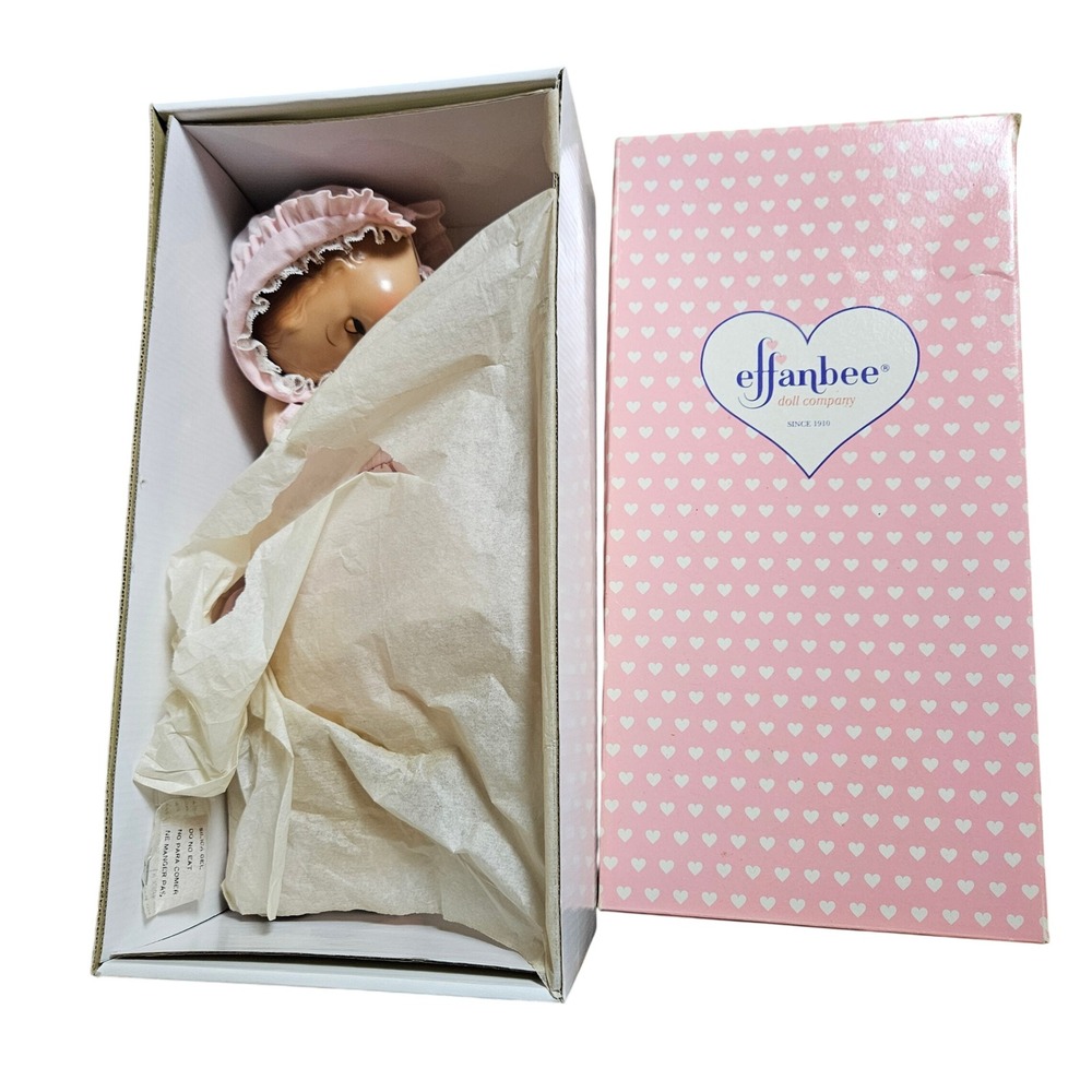Vintage Effanbee Patsy Joan Candy‎ Kid Doll 1996 Tiltable Head Movable Limb NIB.